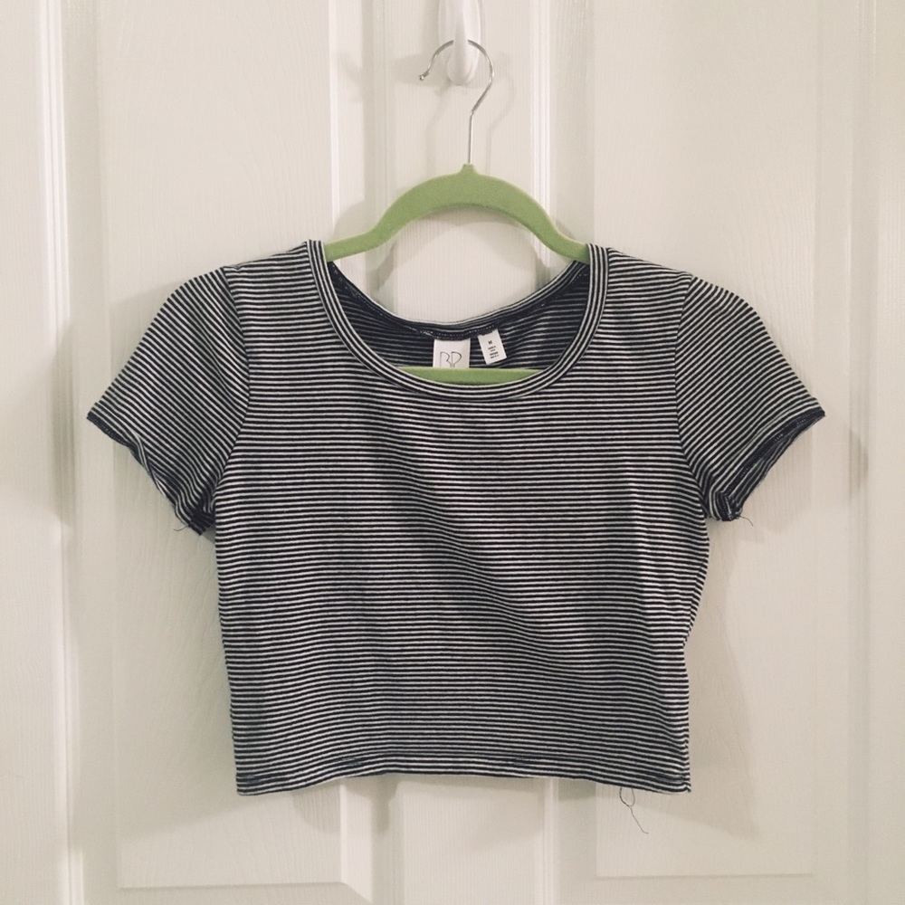 BP Stripe Crop Top